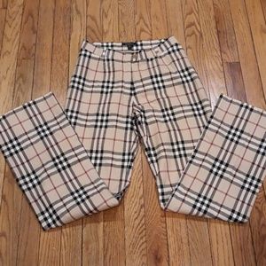 burberry monogram shorts